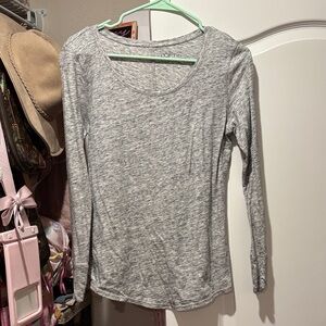 Ann Taylor LOFT heathered top- size S